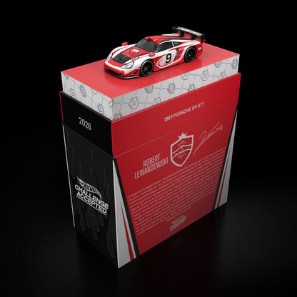 [Pre Order - Advance]: Hot Wheels x Robert Lewandowski x 1997 Porsche 911 GT1