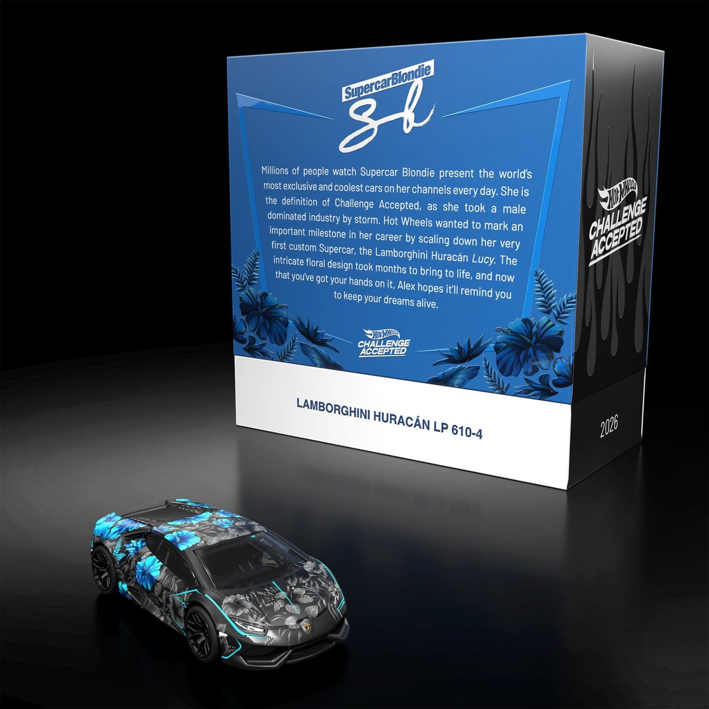 [Pre-Order Advance]: Hot Wheels x Supercar Blondie x Lamborghini Huracán LP 610-4