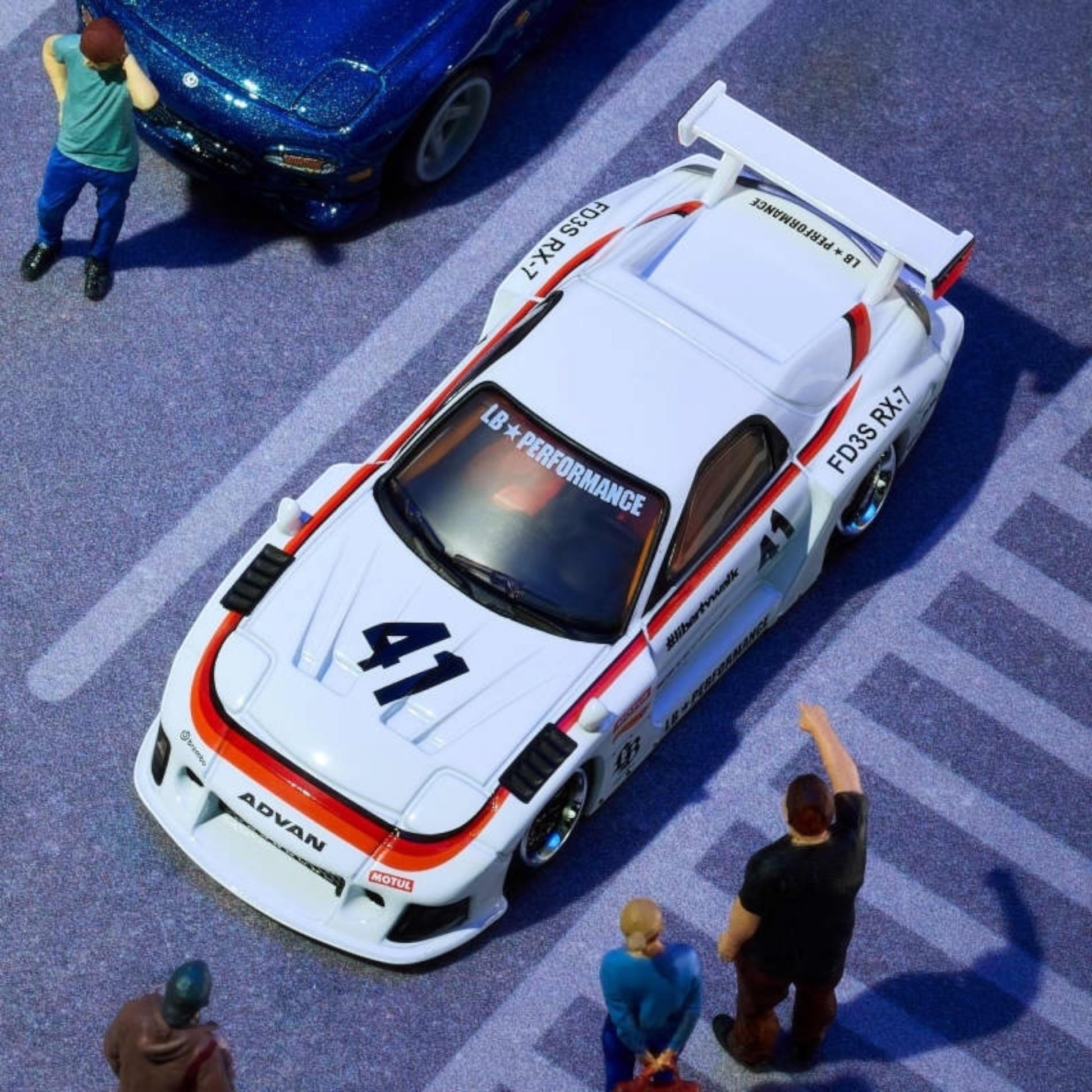 Hot Wheels Elite 64 Mazda RX-7 Liberty Walk