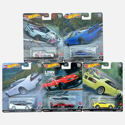 Hot Wheels Mountain Drifters Set of 5
