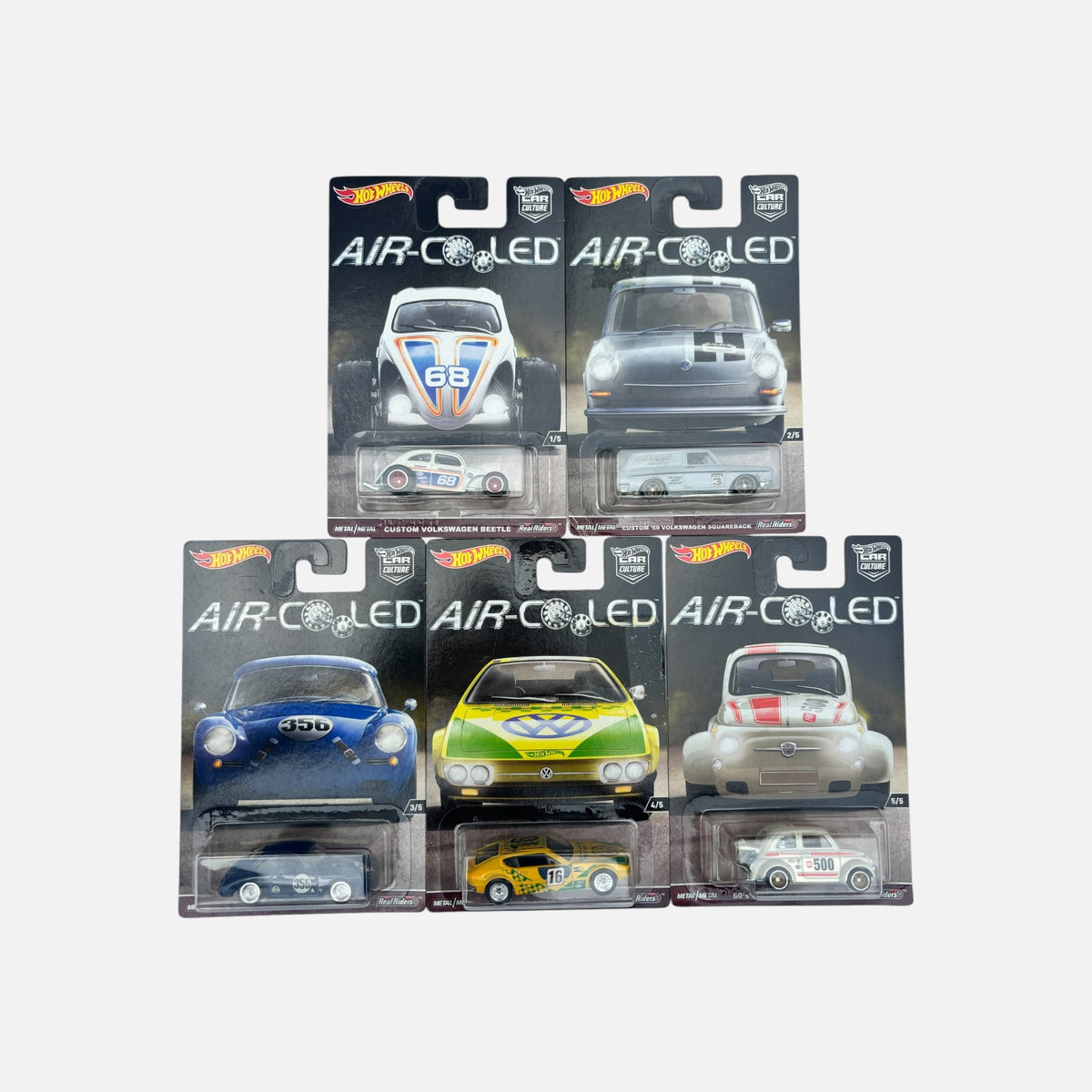 Hot Wheels Premium Air Cooled 2017 set of 5