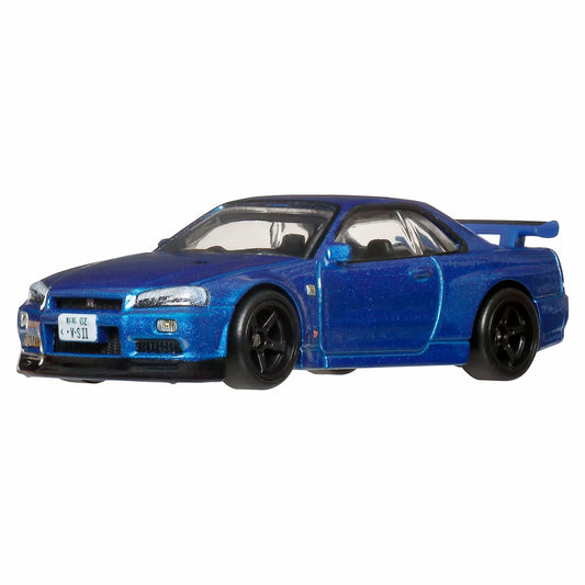 Hot Wheels Car Culture Timeless Icons Nissan Skyline GT-R V-Spec II BNR34 1:64