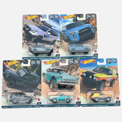 Hot Wheels Premium HW Off Road set of 5