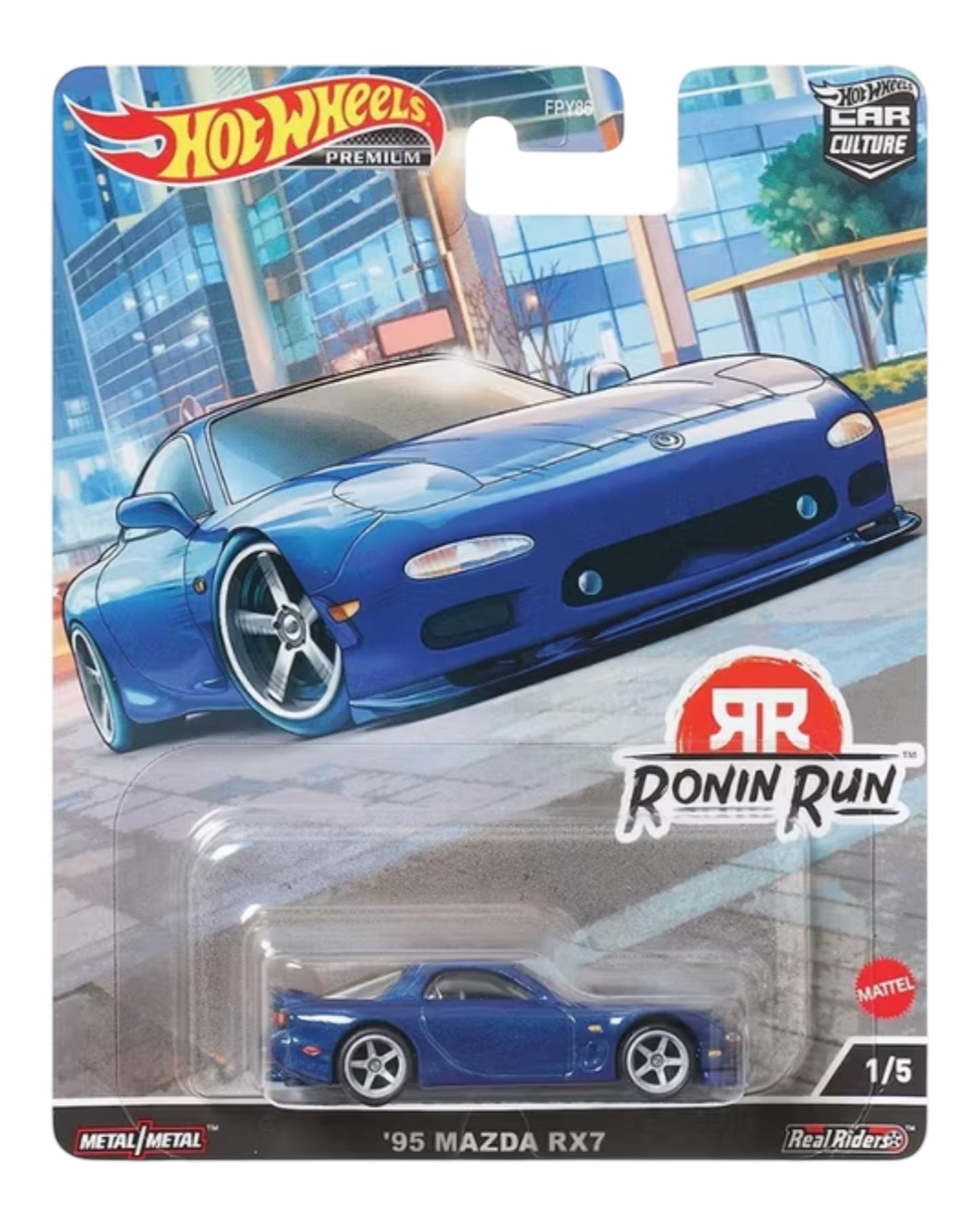 Hot Wheels Premium Ronin Run ‘95 Mazda RX7