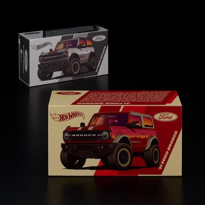 [Pre-Order Advance]: Hot Wheels RLC Exclusive ’21 Ford Bronco (chance of chase)