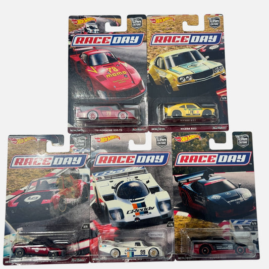 Hot Wheels Race Day 2016 Set of 