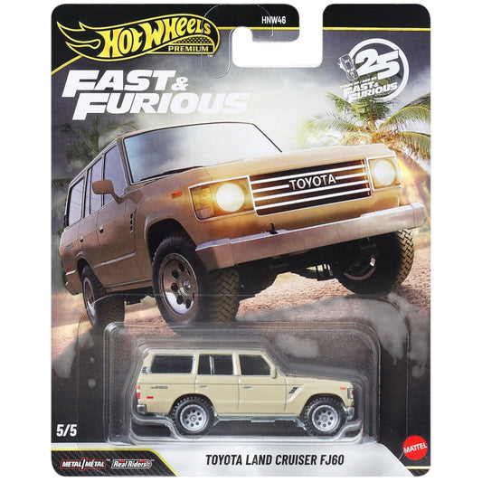 Hot Wheels Premium Fast and Furious Toyota Land Cruiser FJ60