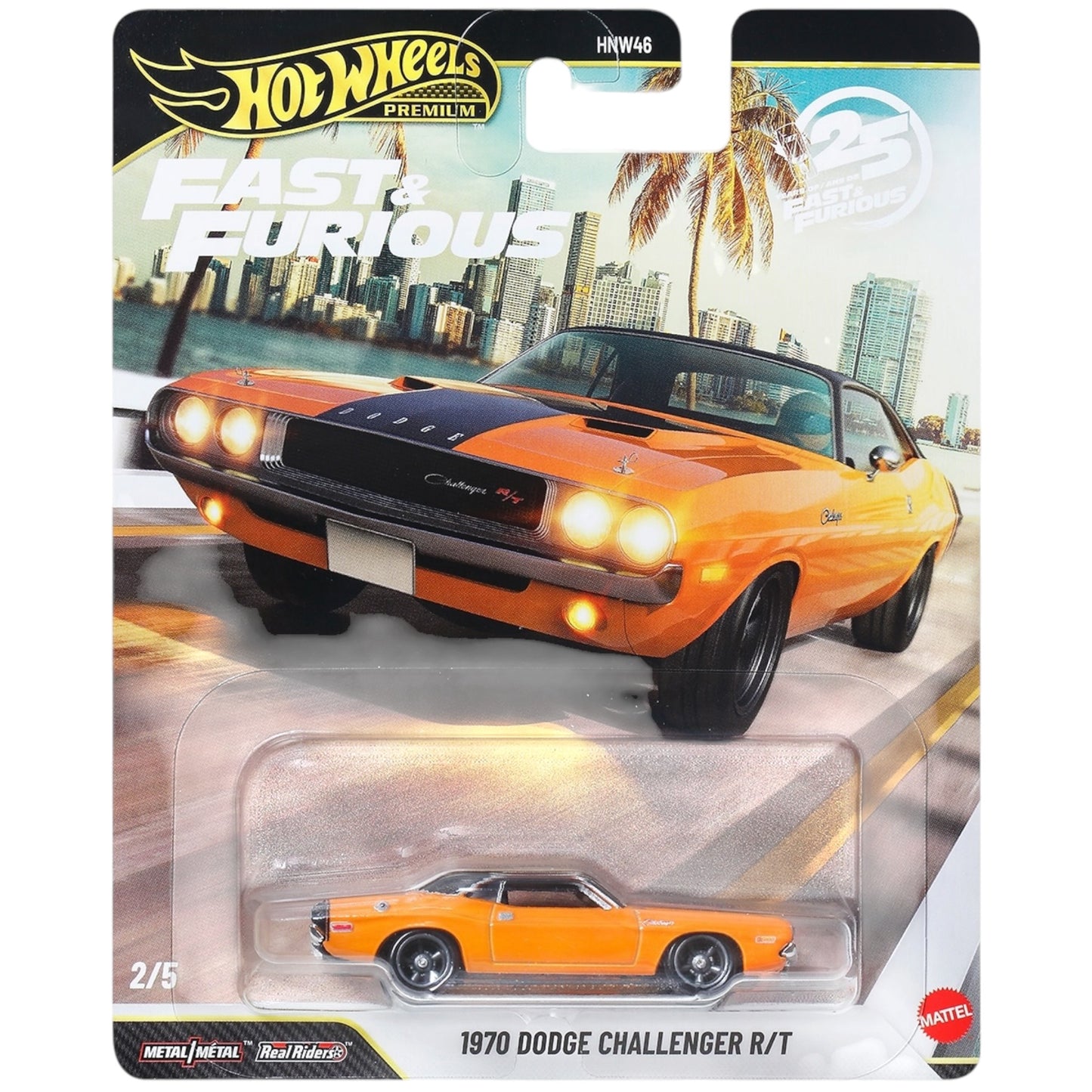 Hot Wheels Premium Fast and Furious ’70 Dodge Challenger R/T