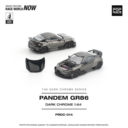 [Pre-Order Advance]: PRDC014 PANDEM GR 86 DARK CHROME