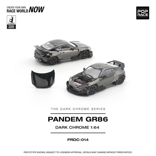 [Pre-Order Advance]: PRDC014 PANDEM GR 86 DARK CHROME