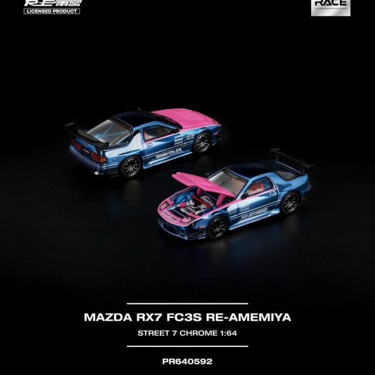 [Pre-Order Advance]: PR640592 MAZDA RX7 (FC3S) RE-AMEMIYA STREET7 CHROME