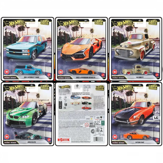 [Pre-Order Advance]: Hot Wheels Premium Boulevard set of 5 (161 to 165)