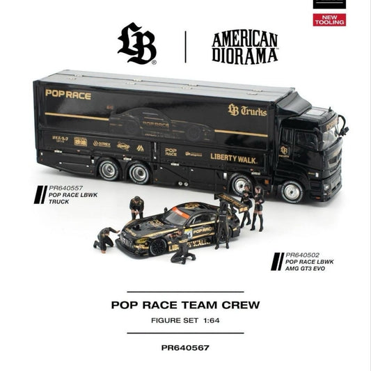[Pre-Order Advance]: Pop Race PR640567 POP RACE TEAM CREW (6 Figures)