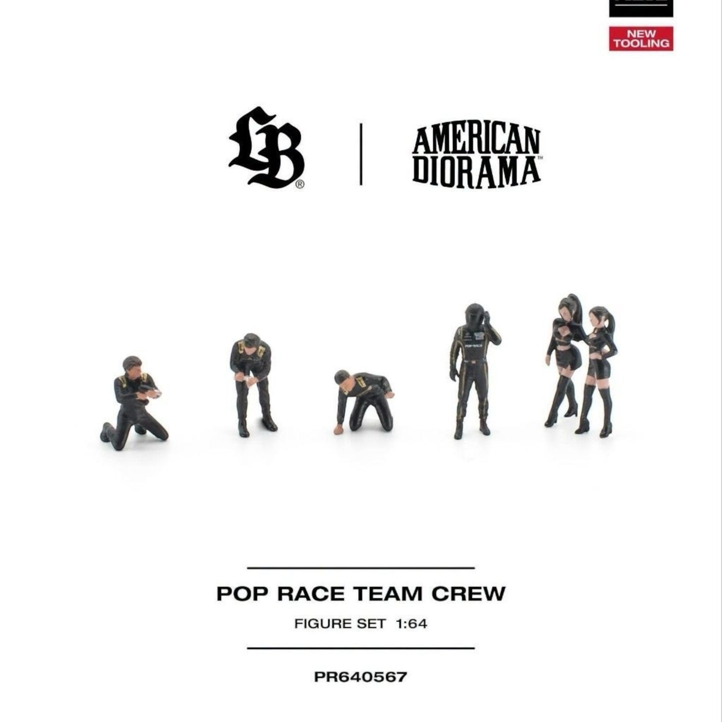 [Pre-Order Advance]: Pop Race PR640567 POP RACE TEAM CREW (6 Figures)