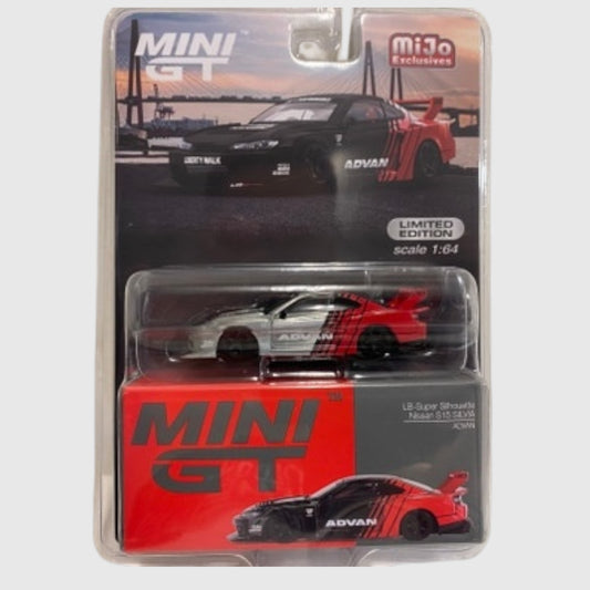 [Blister] [Chase] Mini GT LB-Super Silhouette Nissan S15 Silvia | Advan #649