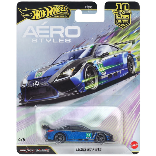 Hot Wheels Premium Aero Styles Lexus RC F GT3