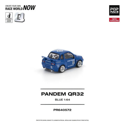 [Pre-Order]: POP RACE PR640572 PANDEM QR32 BLUE (NEW TOOLING)