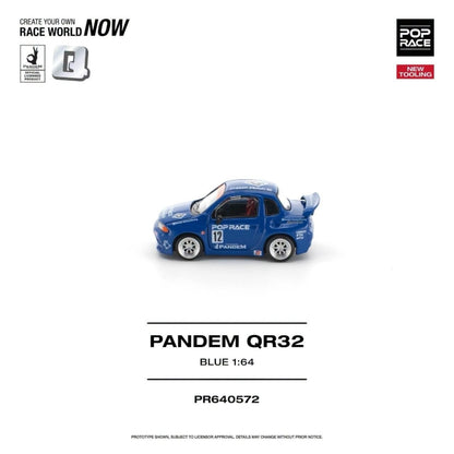 [Pre-Order]: POP RACE PR640572 PANDEM QR32 BLUE (NEW TOOLING)