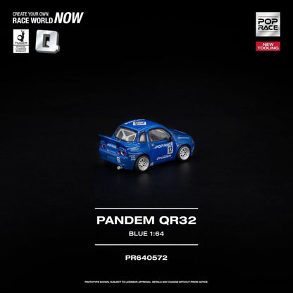 [Pre-Order]: POP RACE PR640572 PANDEM QR32 BLUE (NEW TOOLING)