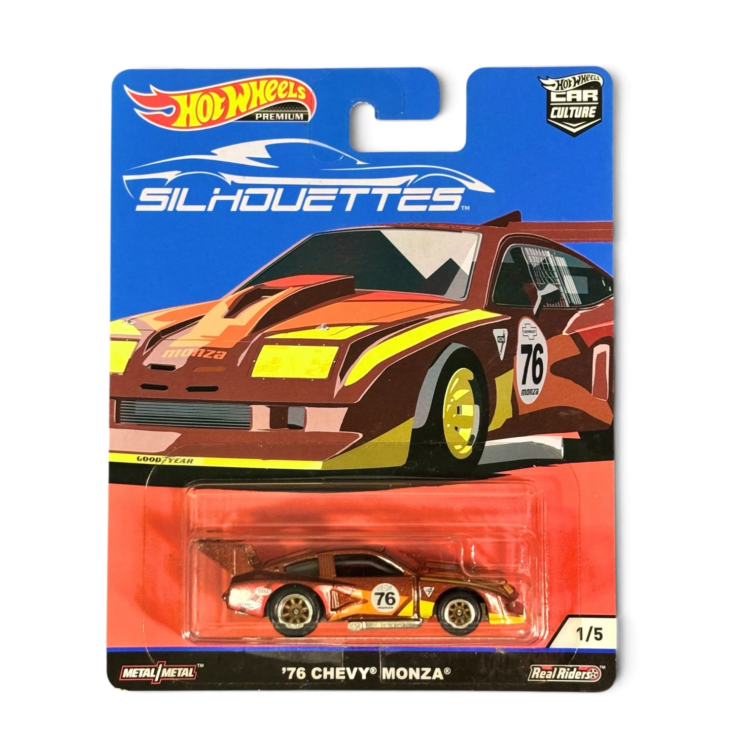 Hot Wheels premium car culture silhouettes (2019) set of 5