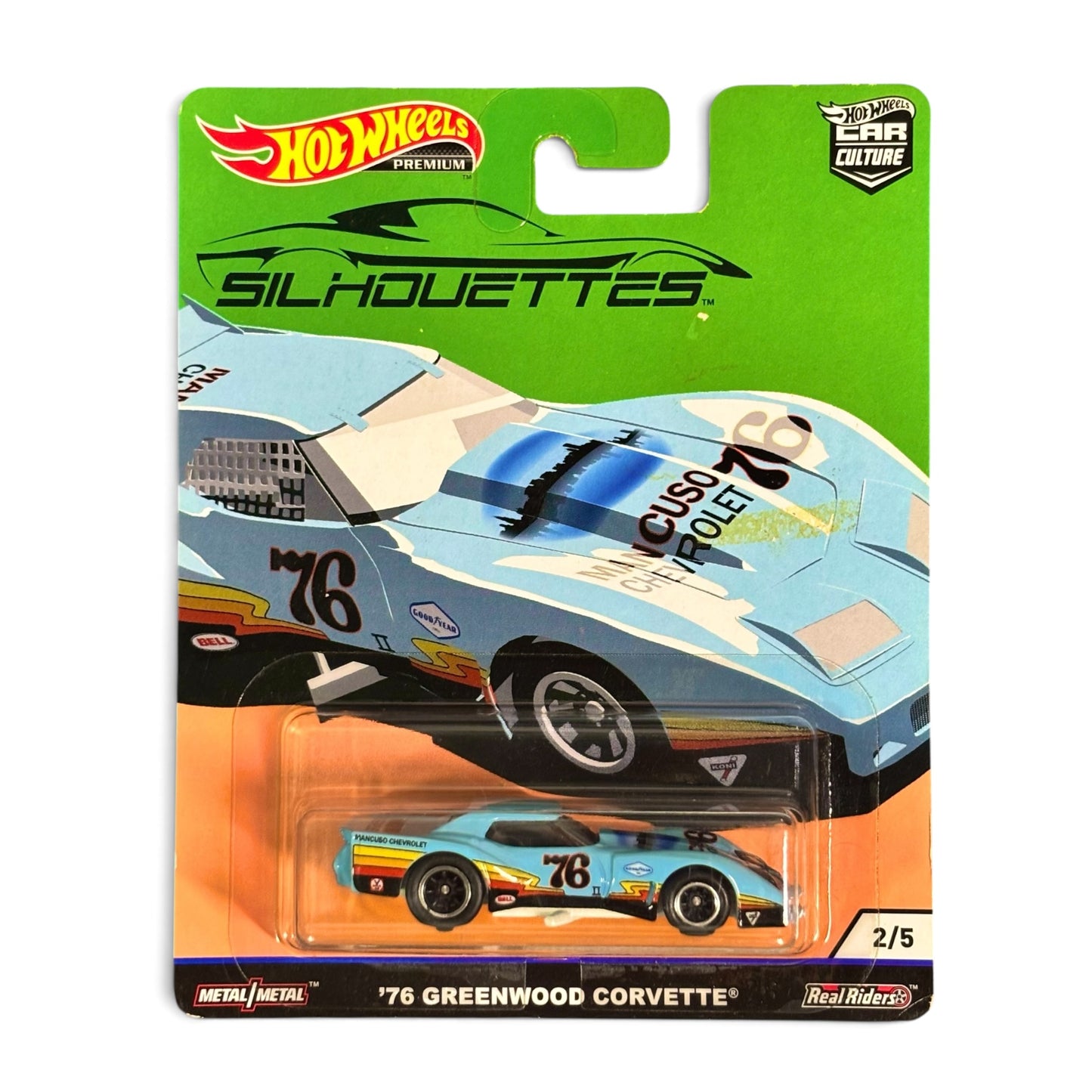 Hot Wheels premium car culture silhouettes (2019) set of 5
