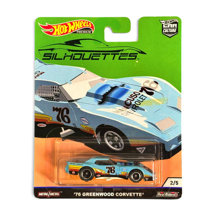Hot Wheels premium car culture silhouettes (2019) set of 5