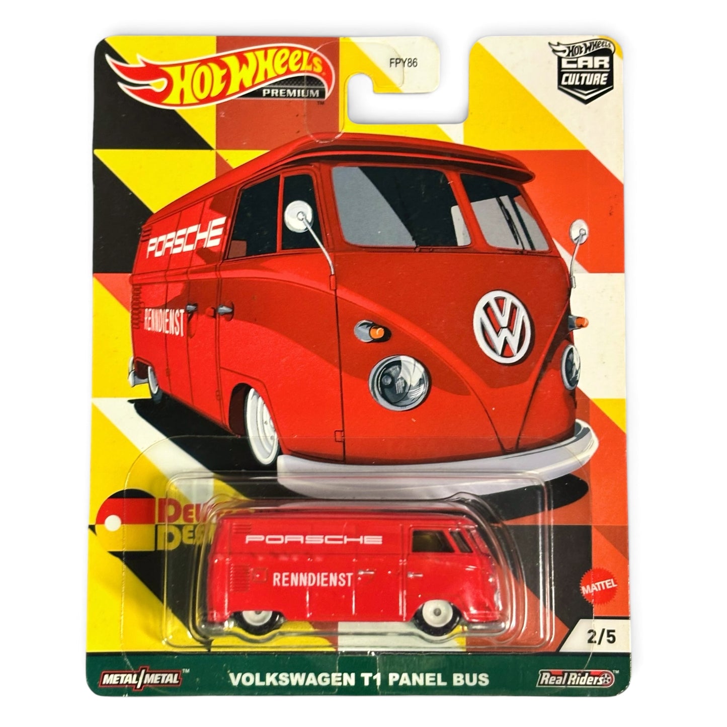 Hot Wheels premium car culture Deutschland design set of 5