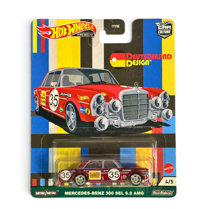 Hot Wheels premium car culture Deutschland design set of 5