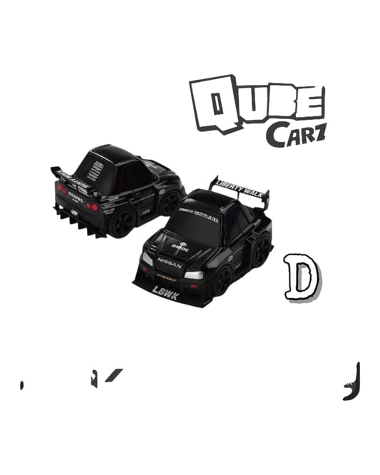 [Pre-Order]: Mini GT QZO0401-BL - Nissan LB-ER34 Super Silhouette SKYLINE Black