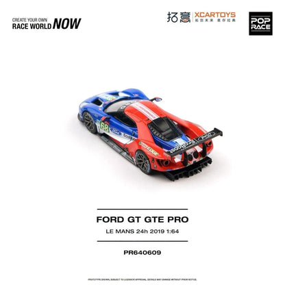 [Pre-Order]: POP RACE PR640609 FORD GT GTE PRO LE MANS 24H 2019