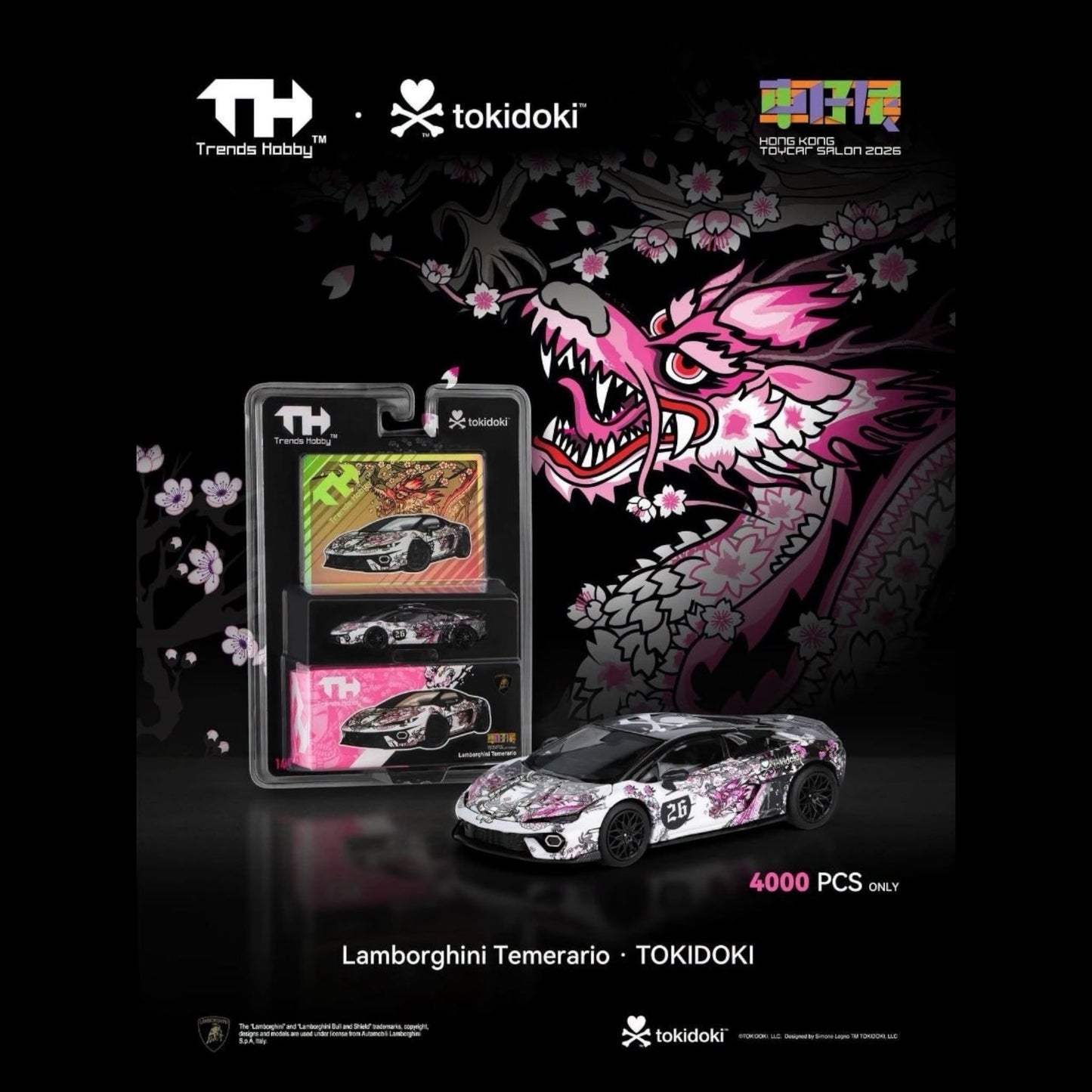 [Pre-Order]: Trends Hobby Lamborghini Temerario & Lamborghini Urus Performante Set of 2 | 2026 Malaya Hobby Diecast Event