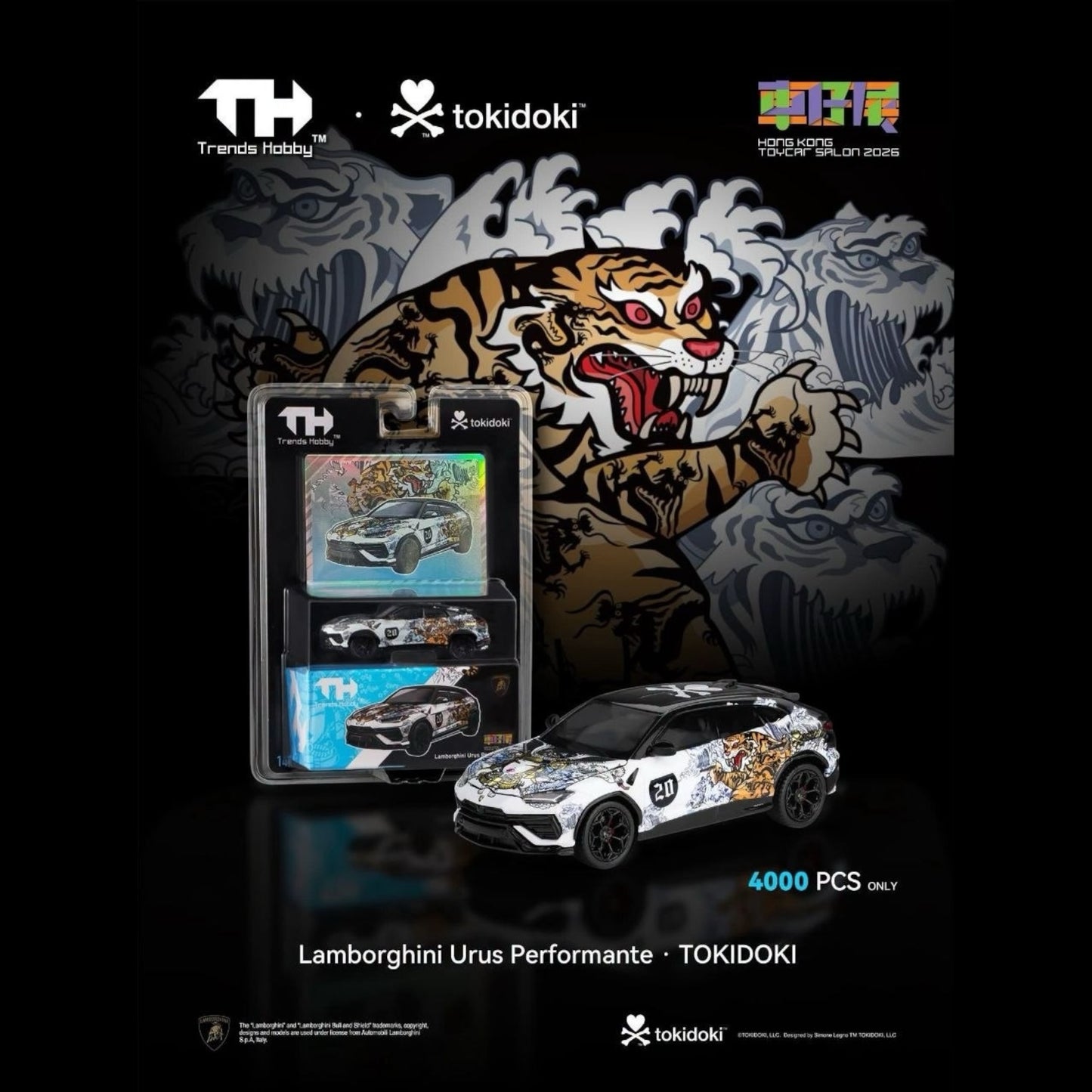 [Pre-Order]: Trends Hobby Lamborghini Temerario & Lamborghini Urus Performante Set of 2 | 2026 Malaya Hobby Diecast Event
