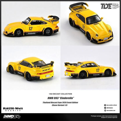 Inno64 RWB 993 "CINDERELLA" Thailand Diecast Expo 2026 (Chance of chase)