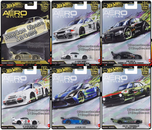 [Pre-Order Advance]: Hot Wheels Premium Car culture Aero Styles set of 5