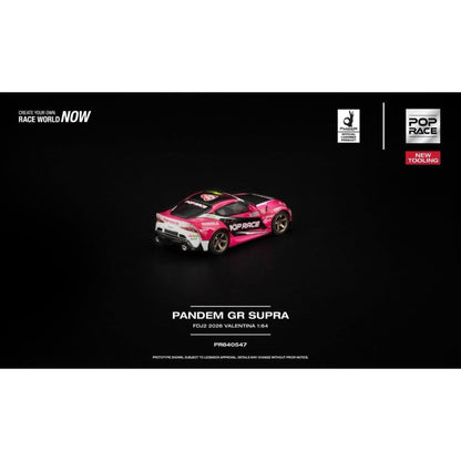 [Pre-Order]: Pop Race PR640547 PANDEM GR SUPRA FDJ2 VALENTINA PIAZ NEW TOOLING
