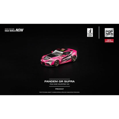 [Pre-Order]: Pop Race PR640547 PANDEM GR SUPRA FDJ2 VALENTINA PIAZ NEW TOOLING