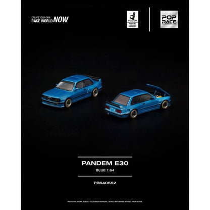 [Pre-Order]: Pop Race PR640552 PANDEM E30 BLUE