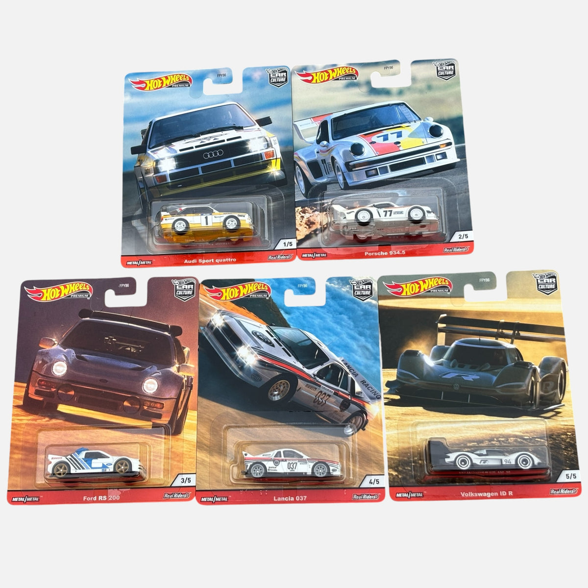 Hot Wheels 2020 Premium Thrill Climbers 2020 set