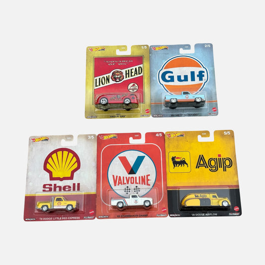 Hot Wheels Premium Pop Culture Vintage Oil 2020 Set 1:64