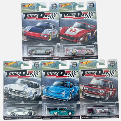 Hot Wheels Premium Track Day set of 5