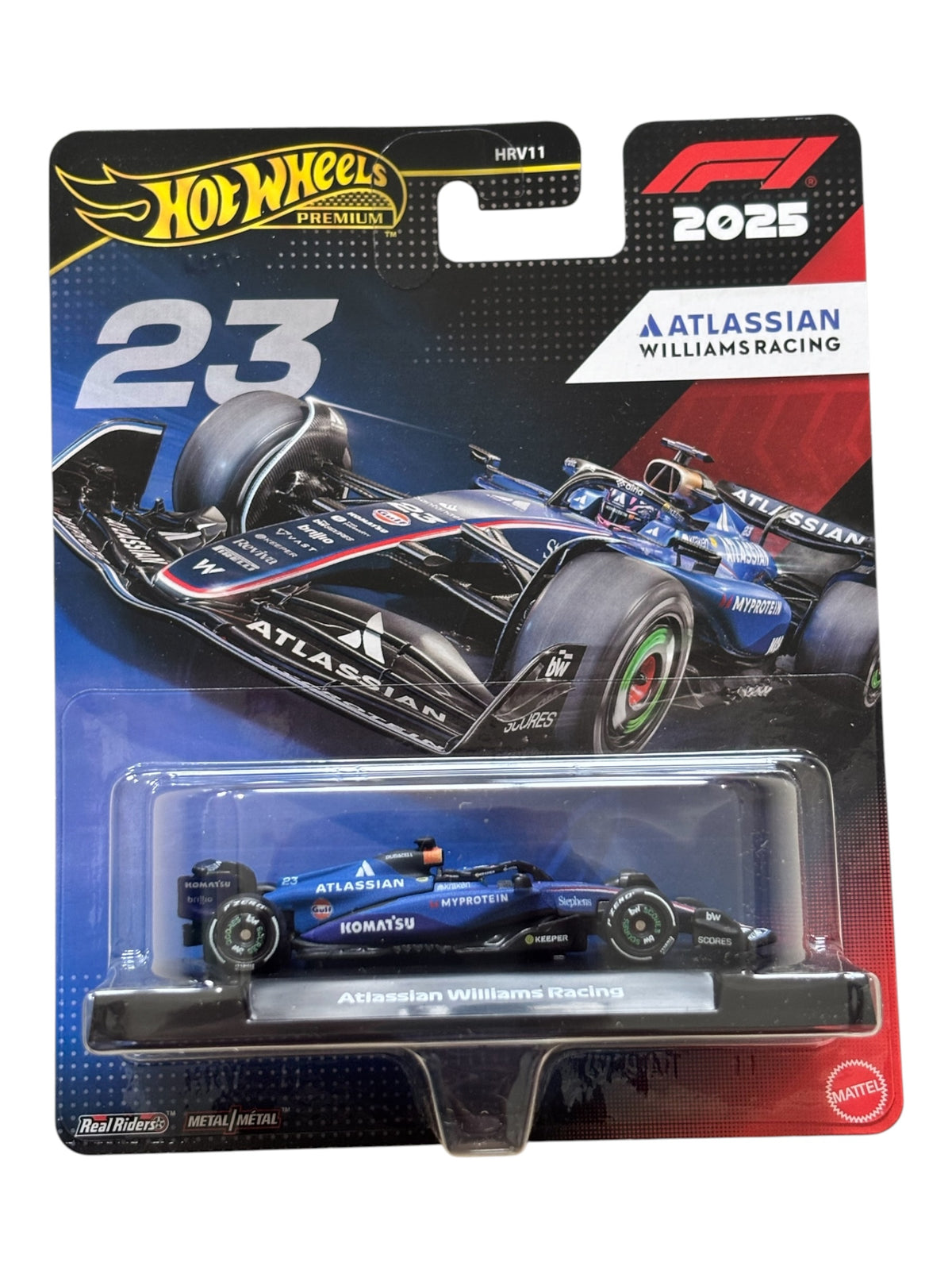 Hot Wheels Premium F1 - Atlassian Williams racing (#23)