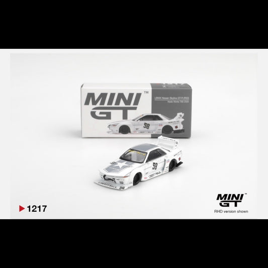 Mini GT Nissan Skyline GT-R R32 Kaido Works TAS 2025 #1217 1:64 | Boxed