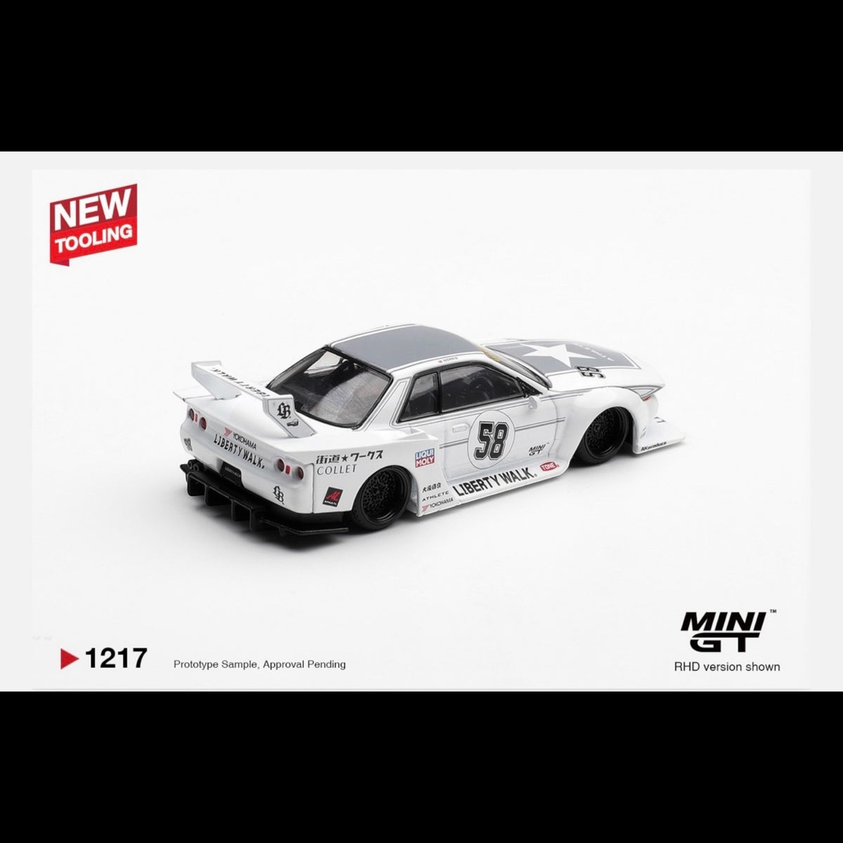 Mini GT Nissan Skyline GT-R R32 Kaido Works TAS 2025 #1217 1:64 | Boxed