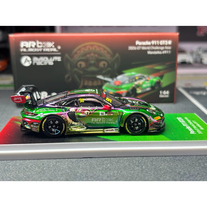 Almost Real AR Box Porsche 911 GT3 R #911 GT World Challenge Asia Mandalika 2026 1:64 | Chase