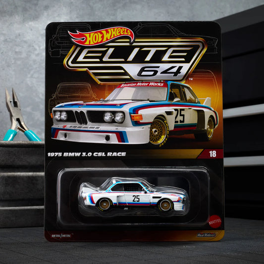 [Pre-Order Advance]: Hot Wheels Elite 64 1975 BMW 3.0 CSL