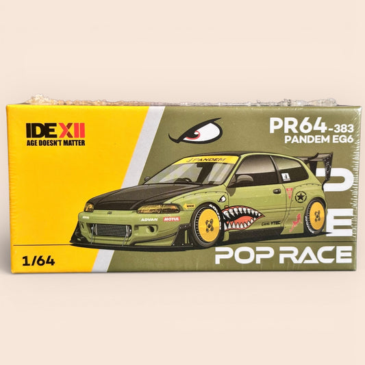 Pop Race Pandem EG6 Indonesia Diecast Expo (IDE) 2025 limited edition PR64-383