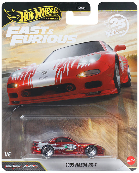 Hot Wheels Premium Fast and Furious 2026 95 Mazda RX-7