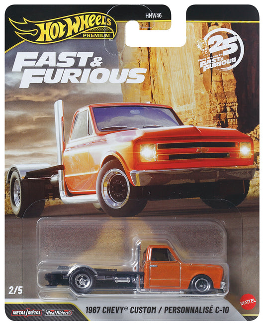 Hot Wheels Premium Fast and Furious 2026 1967 Custom / Personnalise C-10