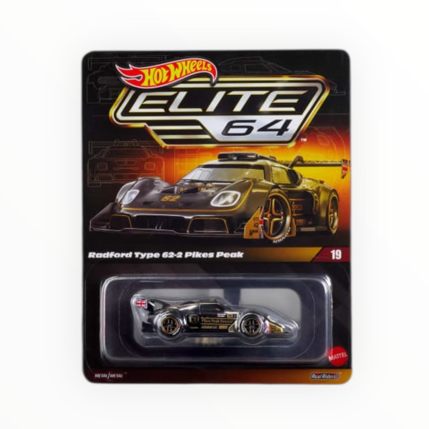 Hot Wheels Elite 64 Radford Type 62-2 Pikes Peak
