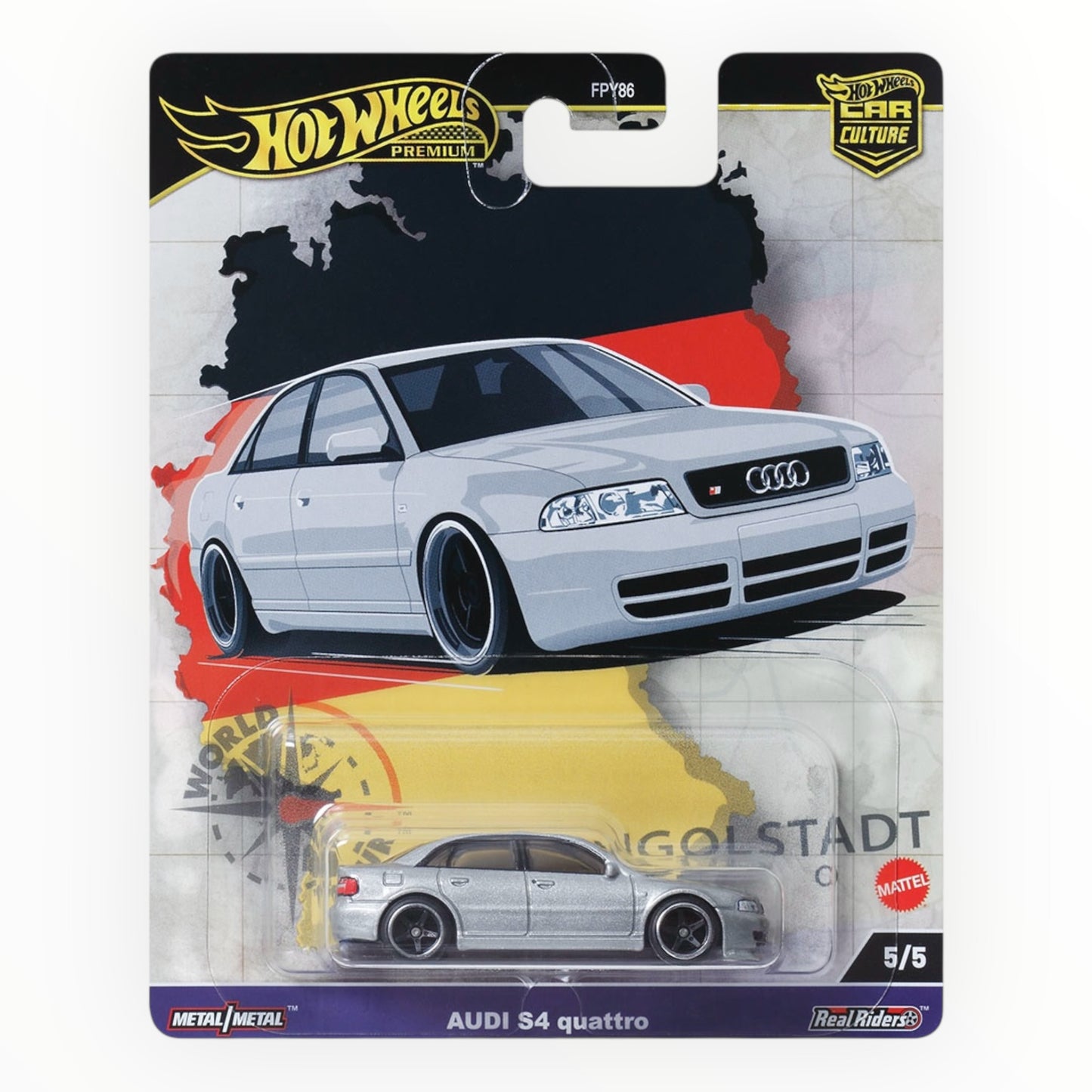 Hot Wheels Premium Audi S4 Quattro